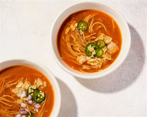 Smoky and spicy, this Mexican pantry soup takes under 30 minutes